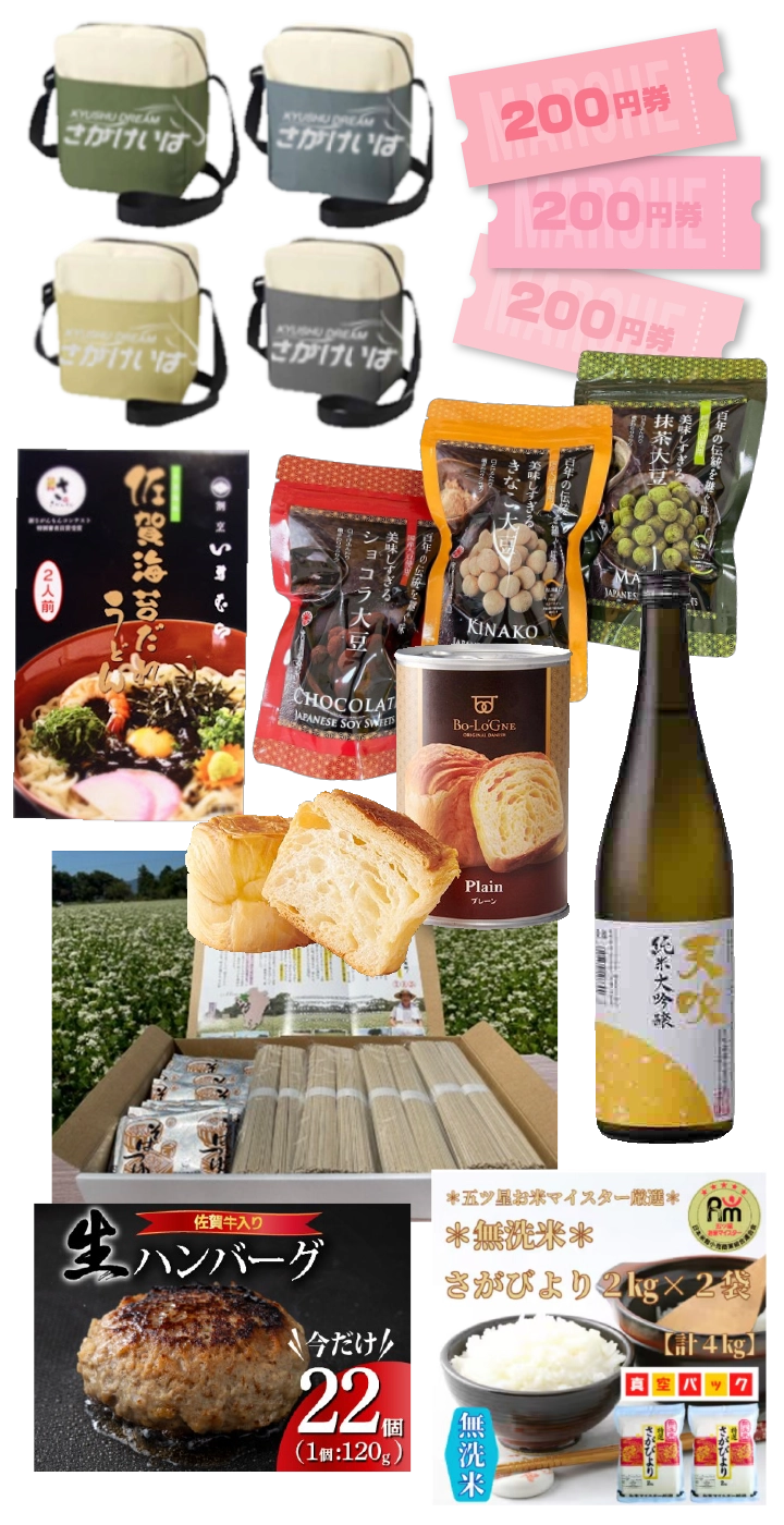 景品の一例（イメージ）